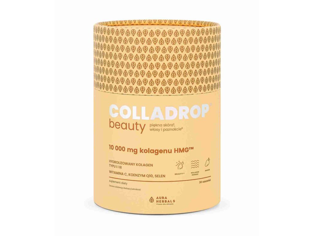 Kolagen Colladrop Beauty MANGO 30 saszetek Aura Herbals - Aura Herbals