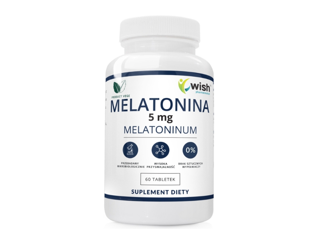 Melatonina 5mg 60 tabletek - Wish