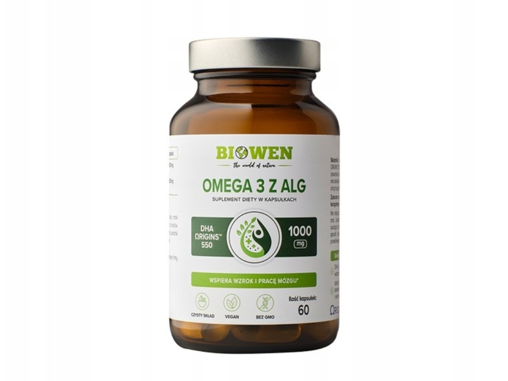 Omega 3 z alg 60 kapsułek - Biowen