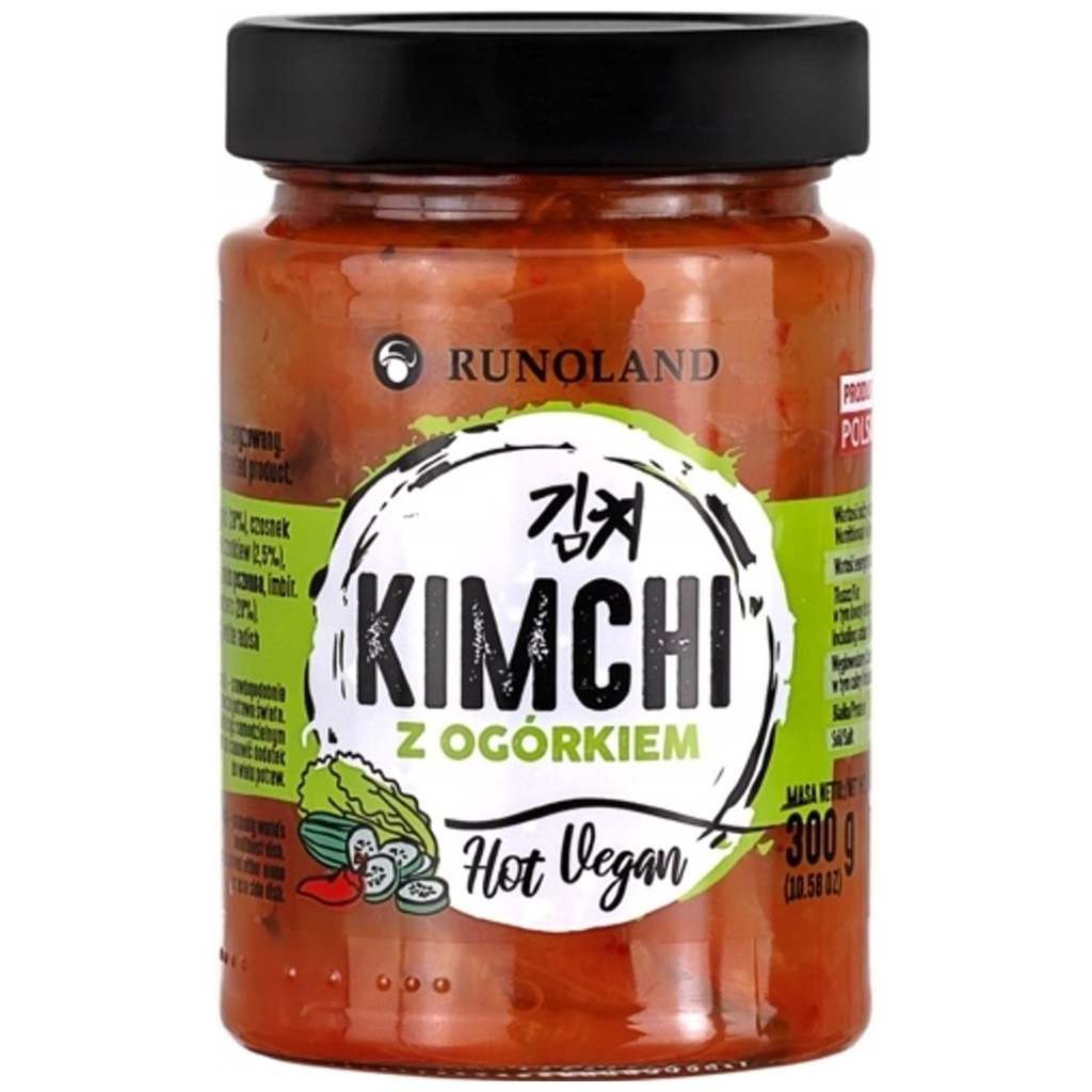 Kimchi HOT z ogórkiem 300 g - Runoland
