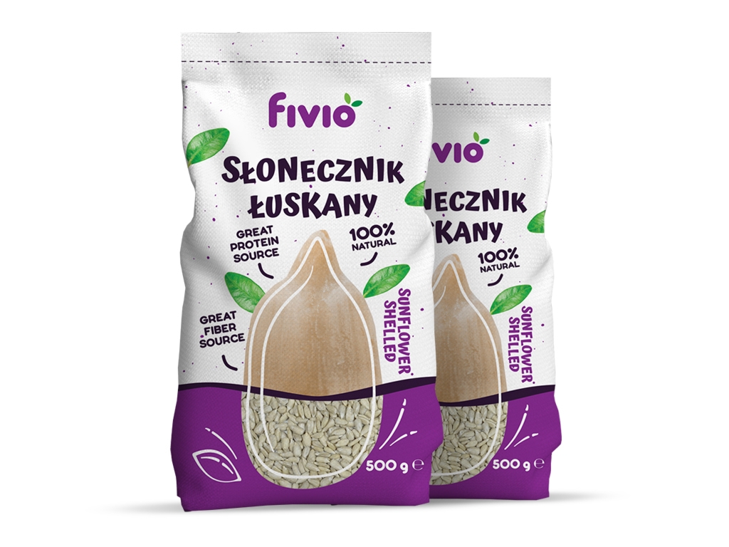 Słonecznik łuskany 1 kg - Fivio