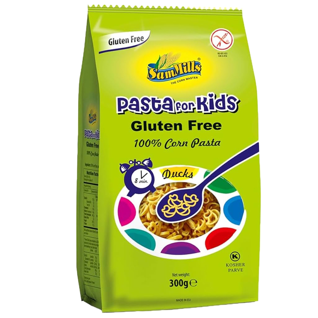 Makaron kukurydziany kaczuszki bezglutenowy 300g - Sam Mills