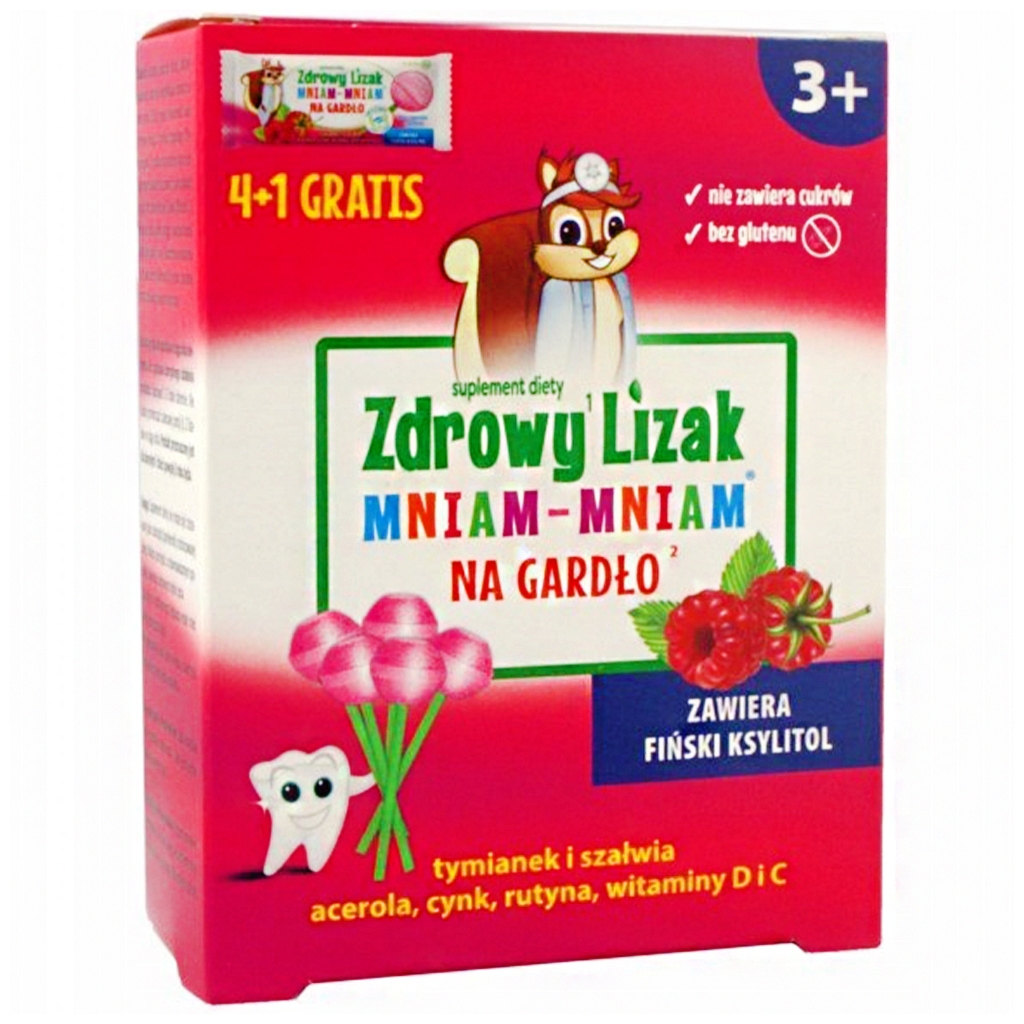 Lizak NA GARDŁO zestaw 5 sztuk - Starpharma