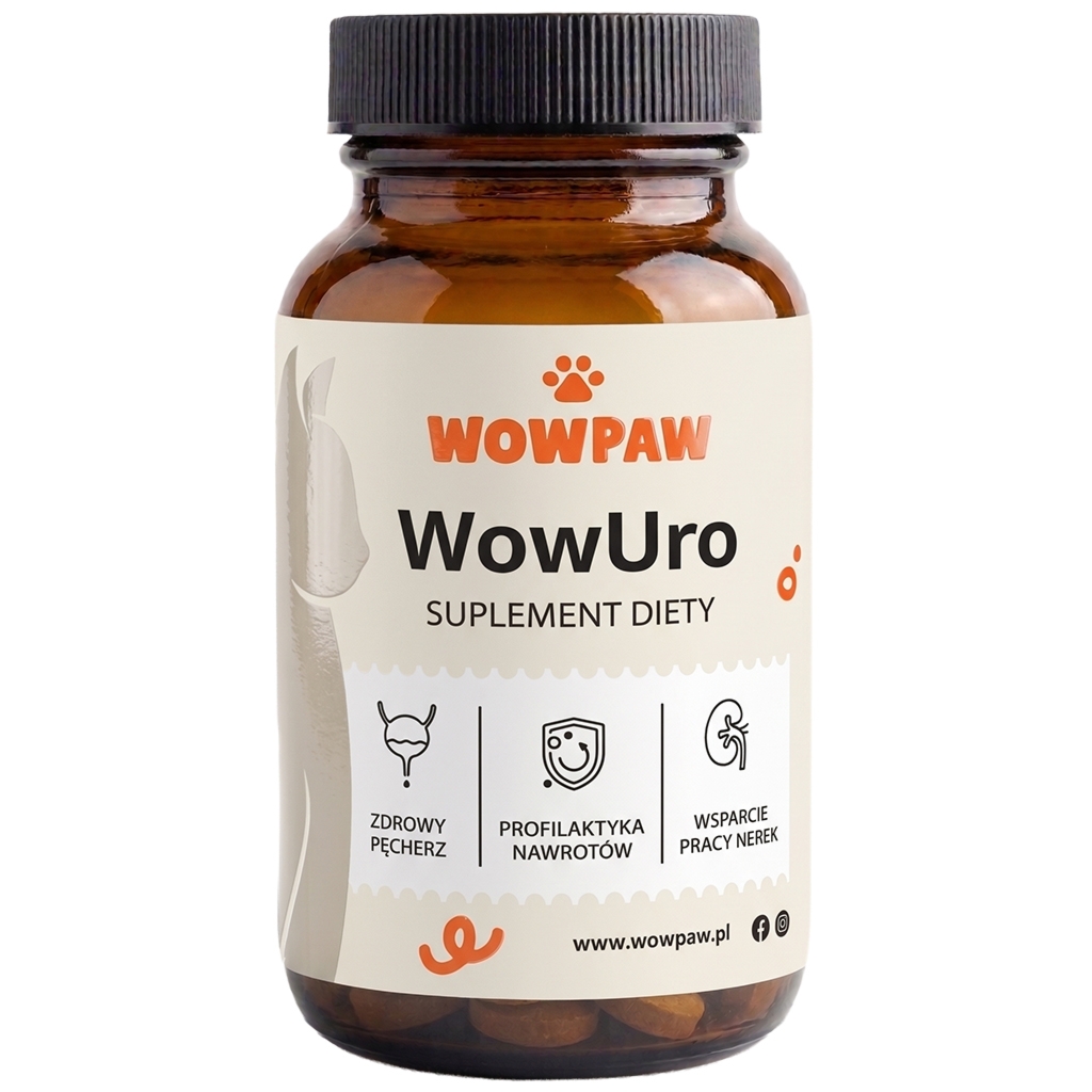 WowPaw WowPaw WowUro - 60 tabletek 84 g - Wowpaw