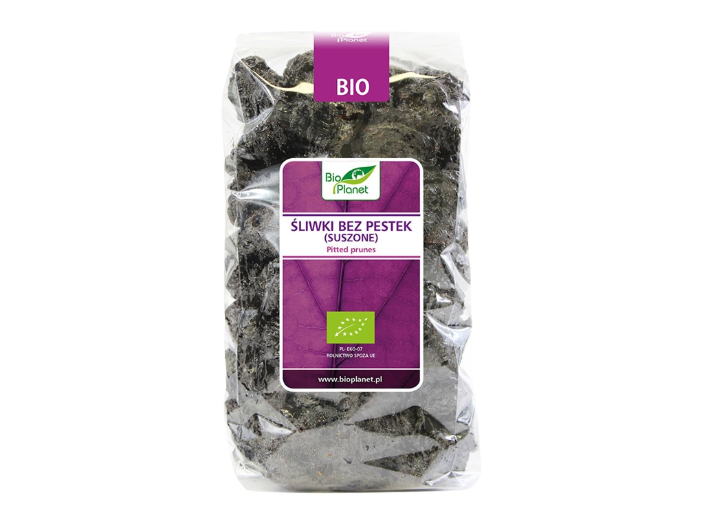 Bio Śliwki bez pestek suszone 1kg Bio Planet - Bio Planet