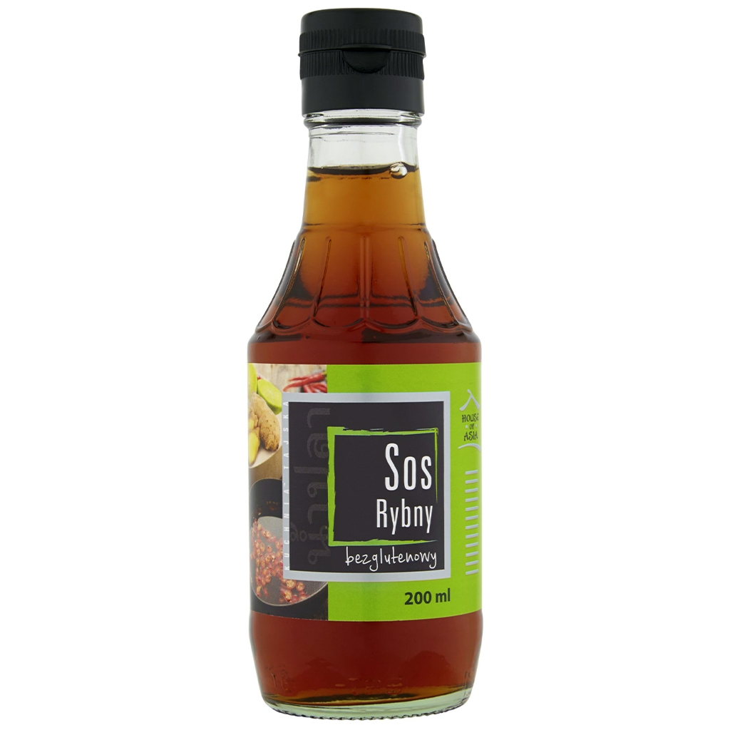 House of Asia Bezglutenowy sos rybny 200ml - House Of Asia