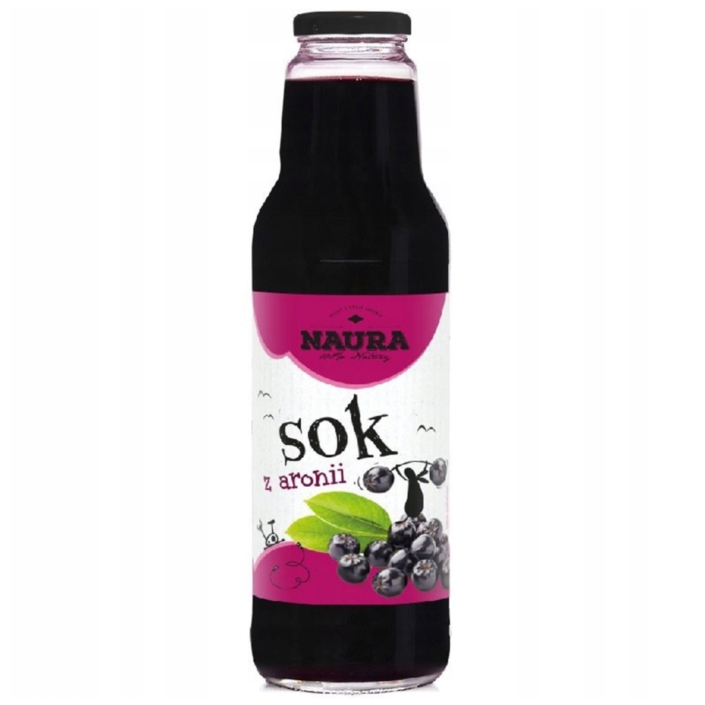 Naura Sok z aronii 750 ml - Naura