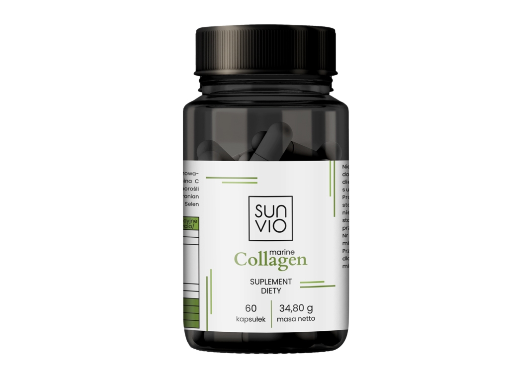 Collagen marine 60 kapsułek - Sunvio