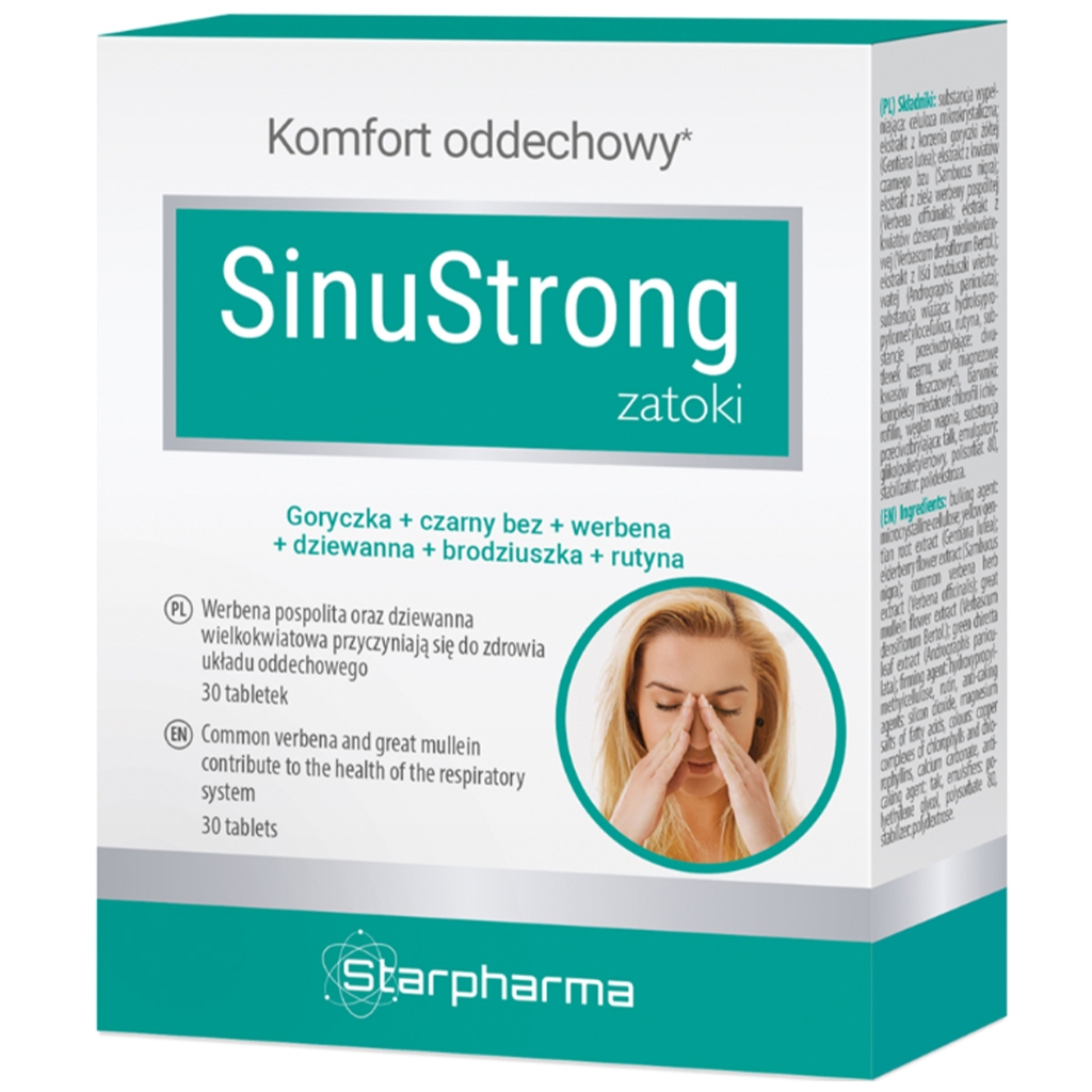 STARPHARMA SINU STRONG NA Zatoki 30 tabl - Starpharma