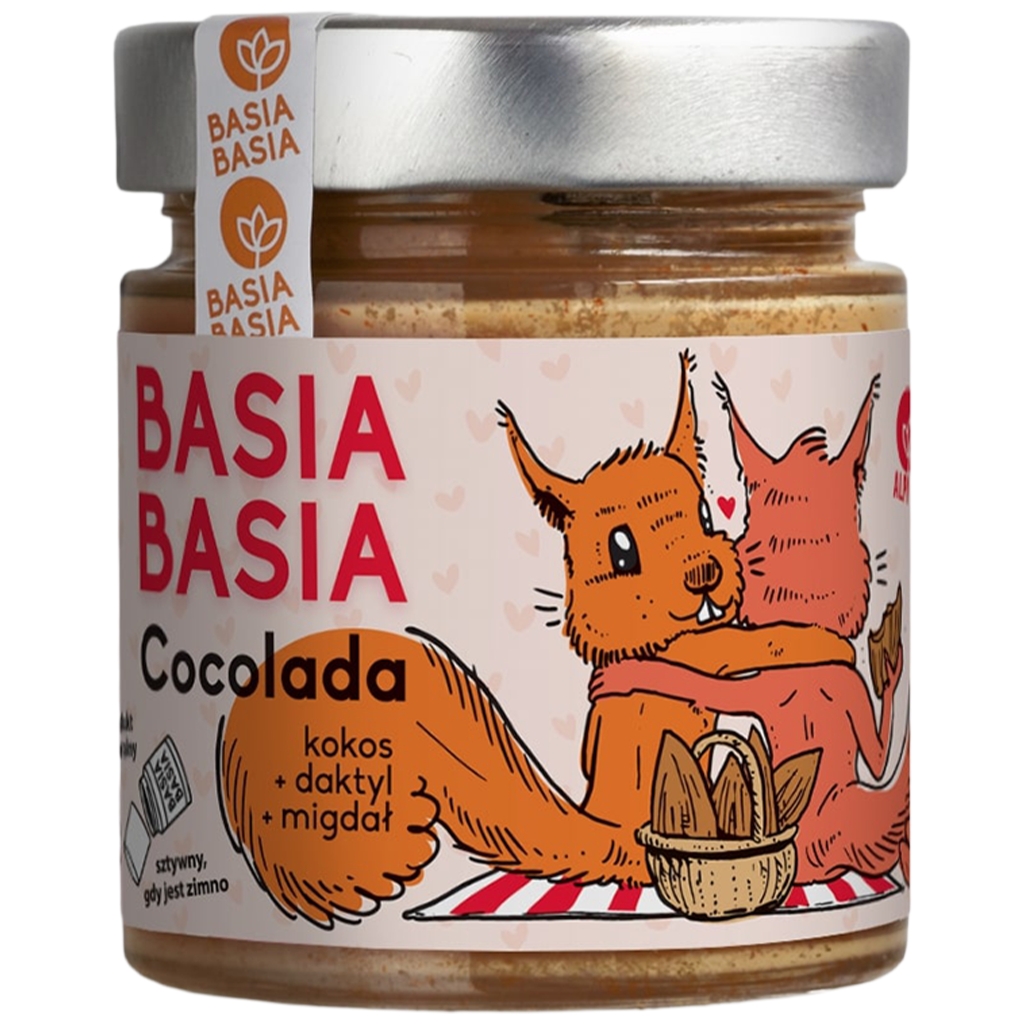 Krem z kokosa, daktyli i migdała Cocolada 210 g - Basia Basia
