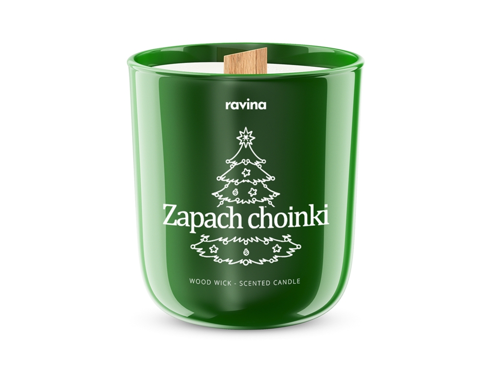 ravina Świeca zapachowa Zapach Choinki 175g ravina