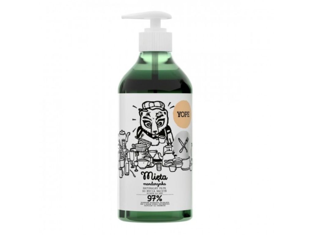 YOPE Płyn do naczyń mięta 750ml YOPE