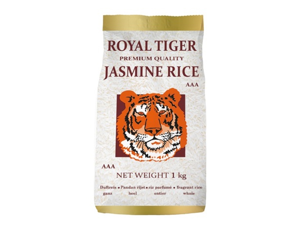 Ryż jaśminowy PREMIUM 1kg Royal Tiger - Cosdlazdrowia.pl