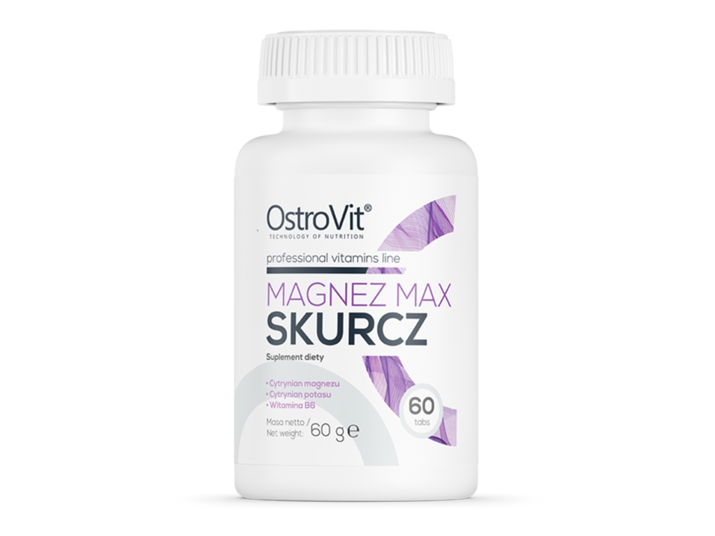 Magnez Max Skurcz 60 tabs OstroVit - Ostrovit