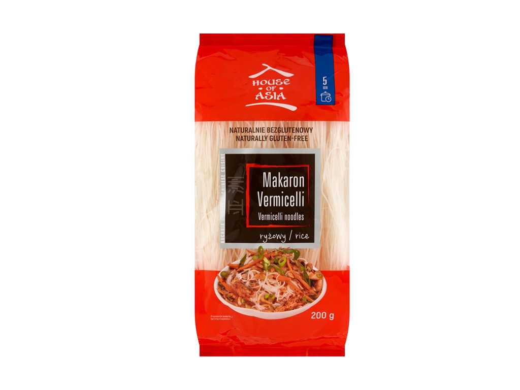 Bezglutenowy makaron Vermicelli 200g - House of Asia - House Of Asia