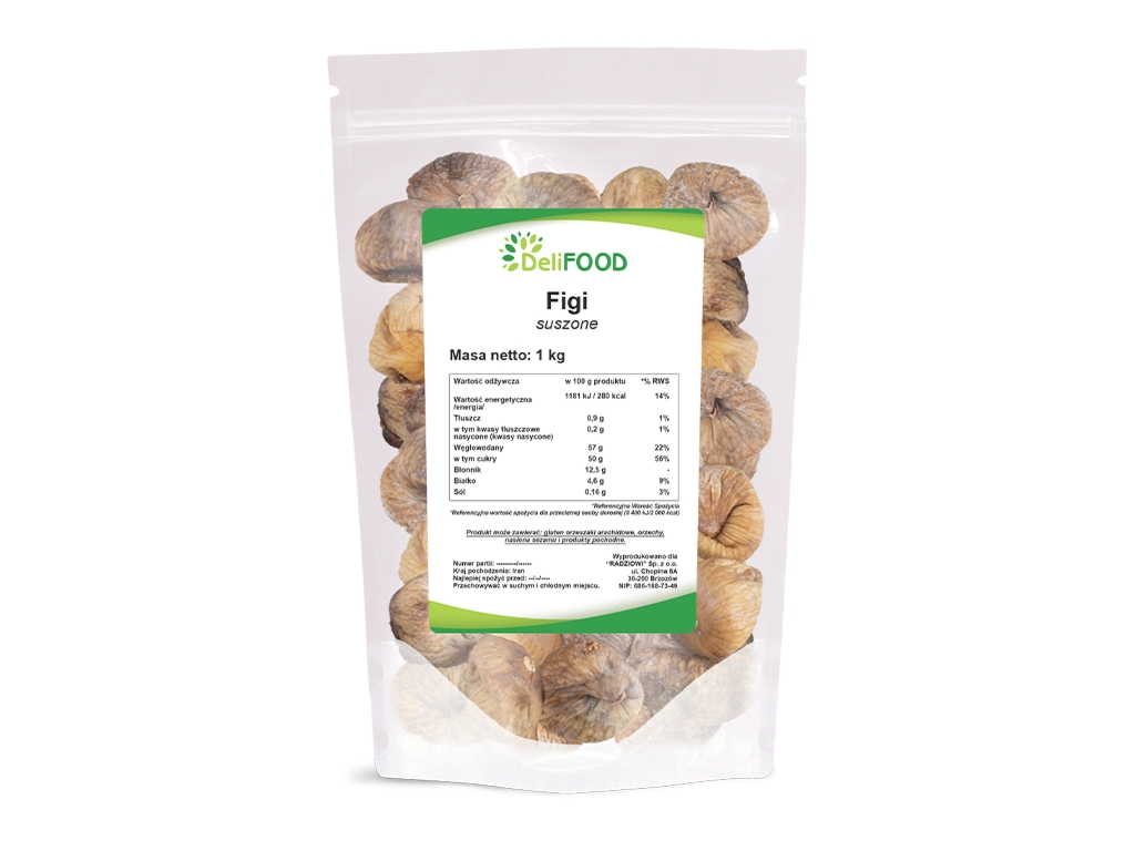 Figi suszone 1 kg - Delifood