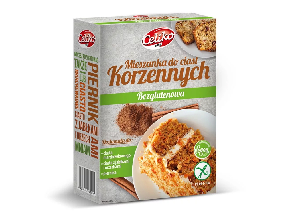 Mieszkanka do ciast korzennych bezglutenowa 300g - Celiko