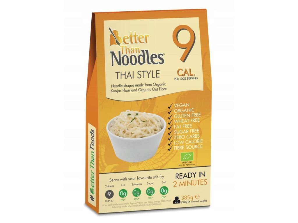 BIO makaron konjac Thai Style 385g - Better Than Noodles