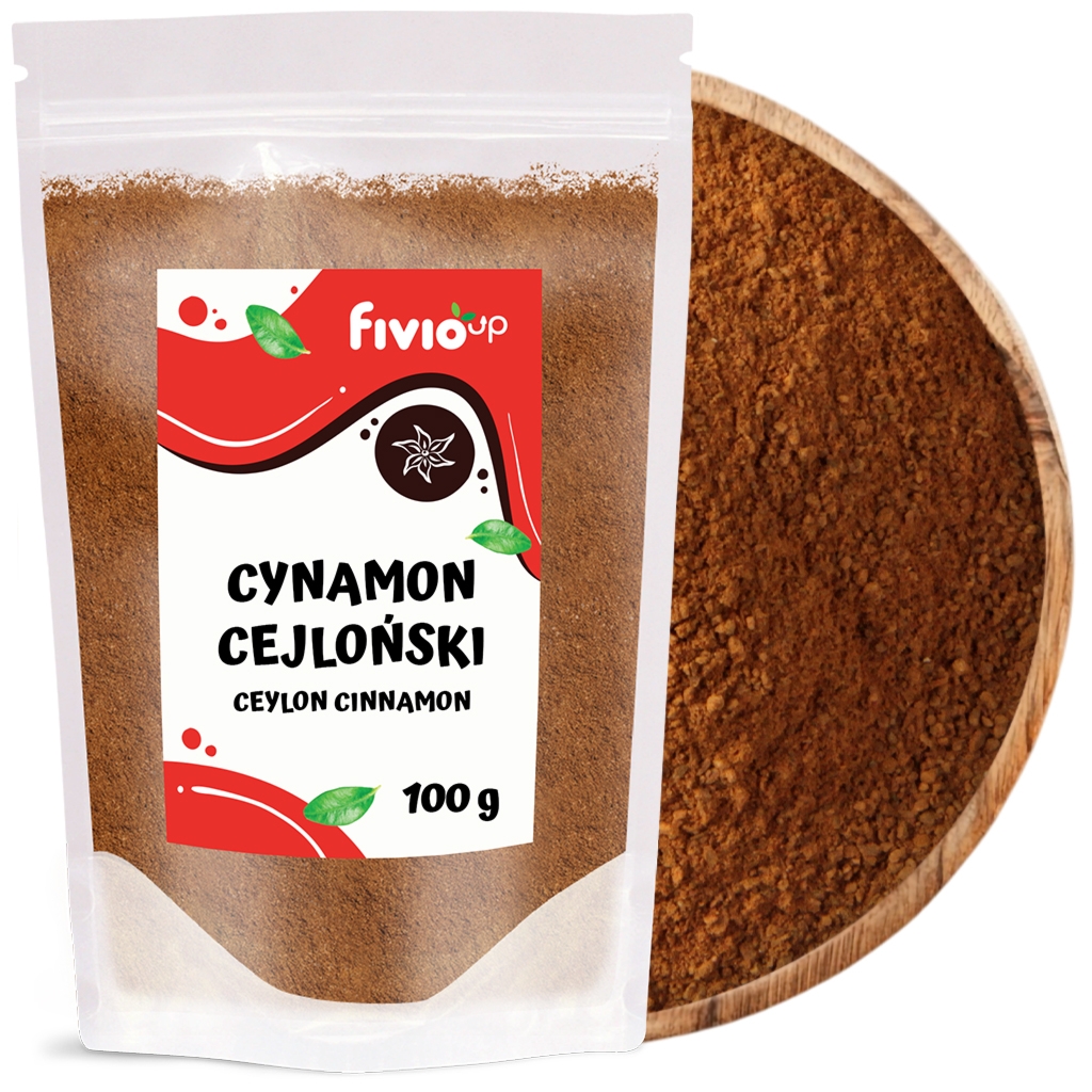 Cynamon cejloński mielony 100g - Fivio