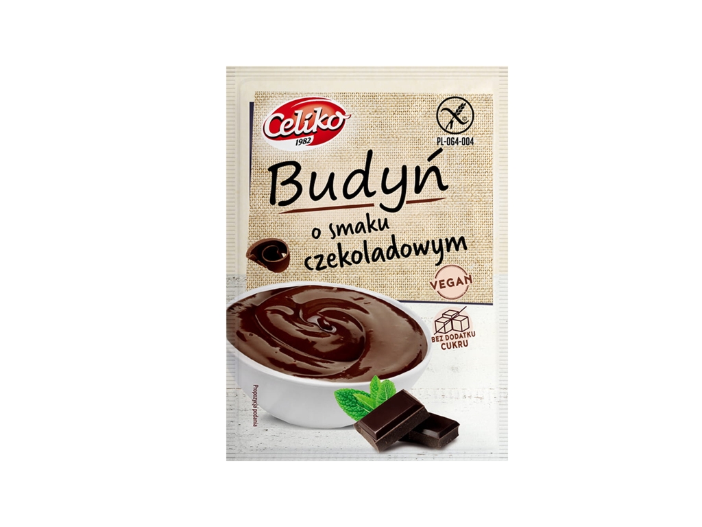 Budyń o smaku czekoladowym 40g - Celiko