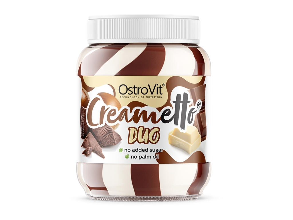 Creametto 350g mleczno-orzechowy - Ostrovit