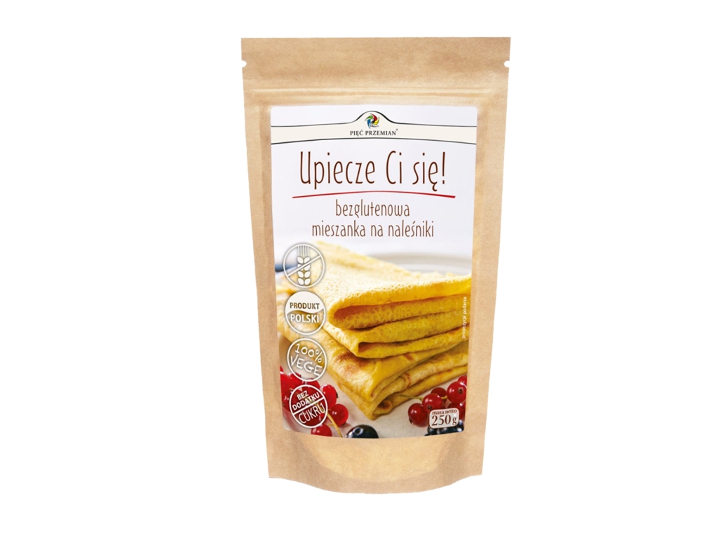 Mieszanka na naleśniki bezglut. 250g Pięć Przemian - Pięć Przemian