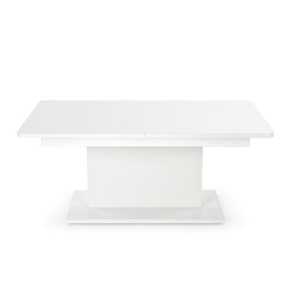 Ławostół rozkładany biały mat 126 - 167 x 70 cm Busetti