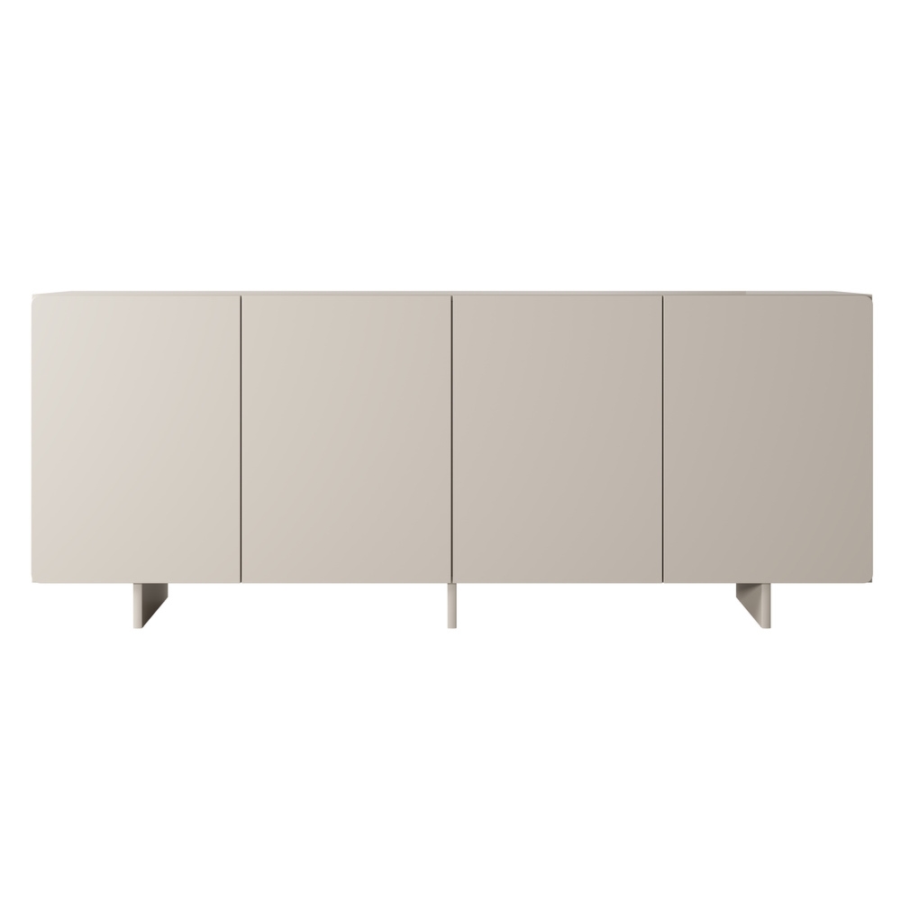 Komoda z drzwiami kaszmir mat 200 cm Nubo