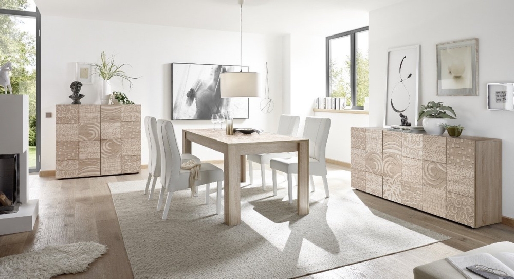 Stół do jadalni dąb sonoma mat 180 x 90 cm Vero