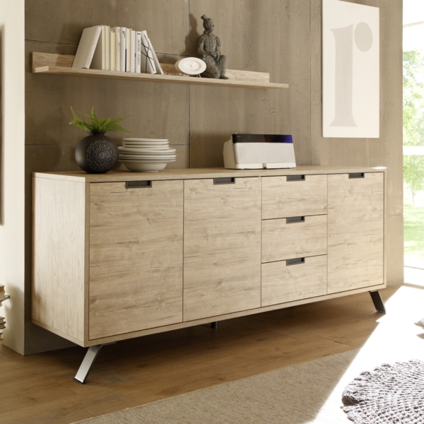 Komoda Palermo 3D3S dąb sherwood