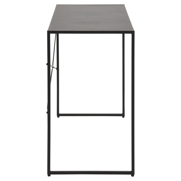 Biurko metalowe czarne mat 110 cm Newcastle Scandinavian form
