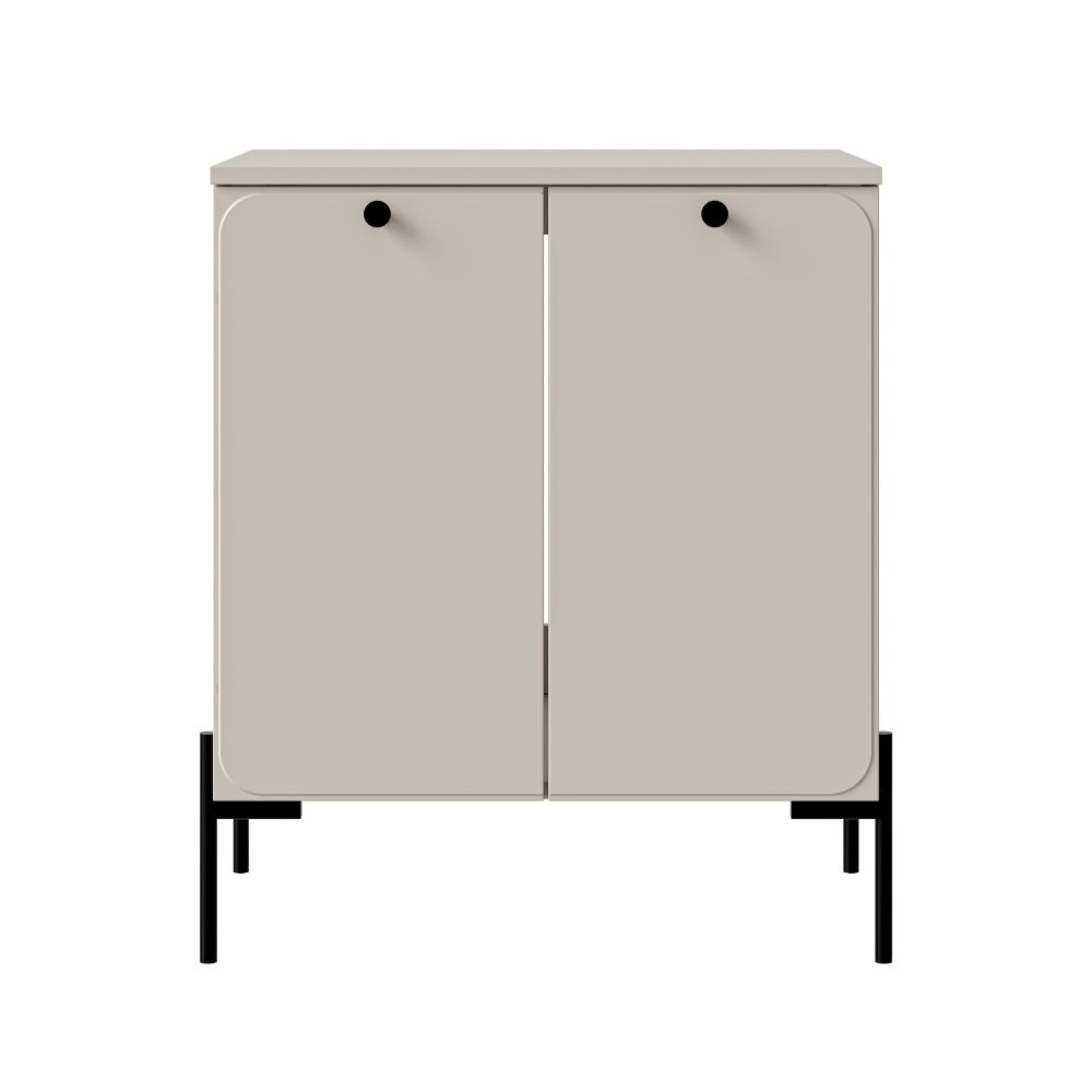 Szafka pod umywalkę z drzwiami kaszmir mat 60 cm Velora