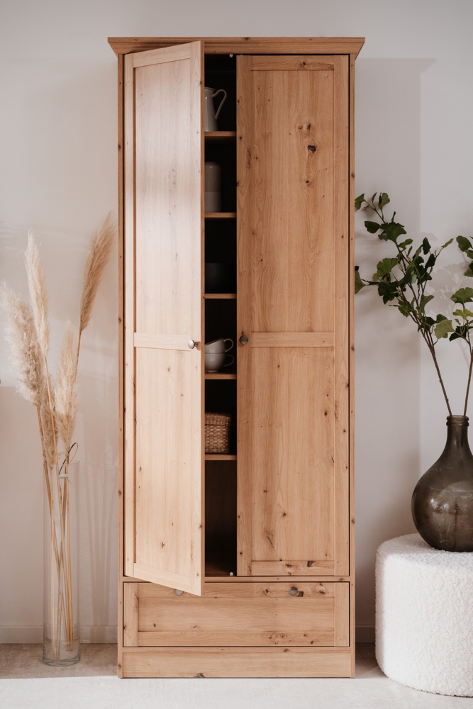 Szafa dwudrzwiowa dąb artisan mat 80 x 200 cm Timber