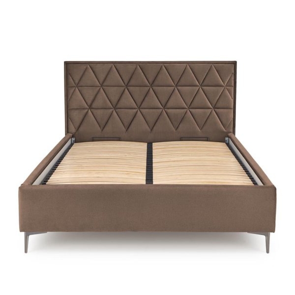 Zagłówek do łóżka beżowy 175×120 cm Modulo W5