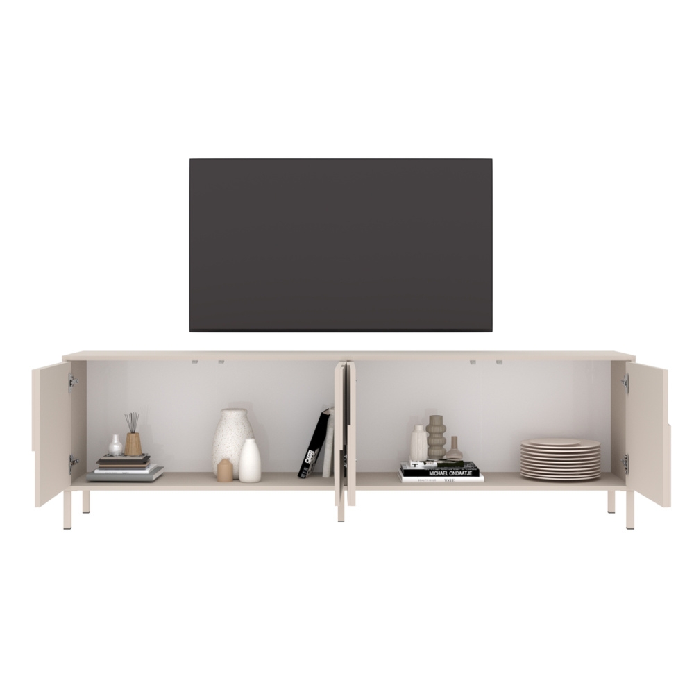 Szafka RTV kaszmir mat 205 cm Muna