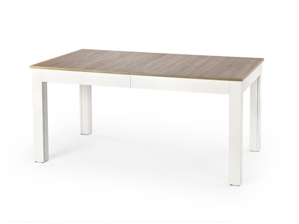 Stół rozkładany dąb sonoma / biały mat 160 - 300 x 90 cm Seweryn