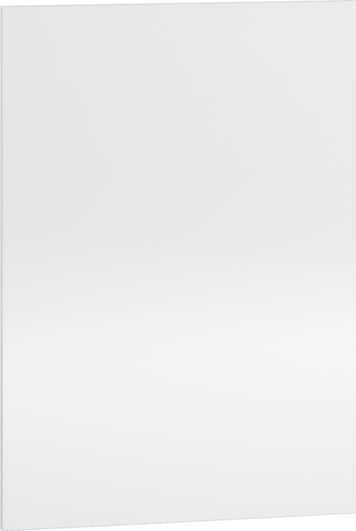 Maskownica boku szafki biała wysoki połysk 72 x 57,6 cm Vento