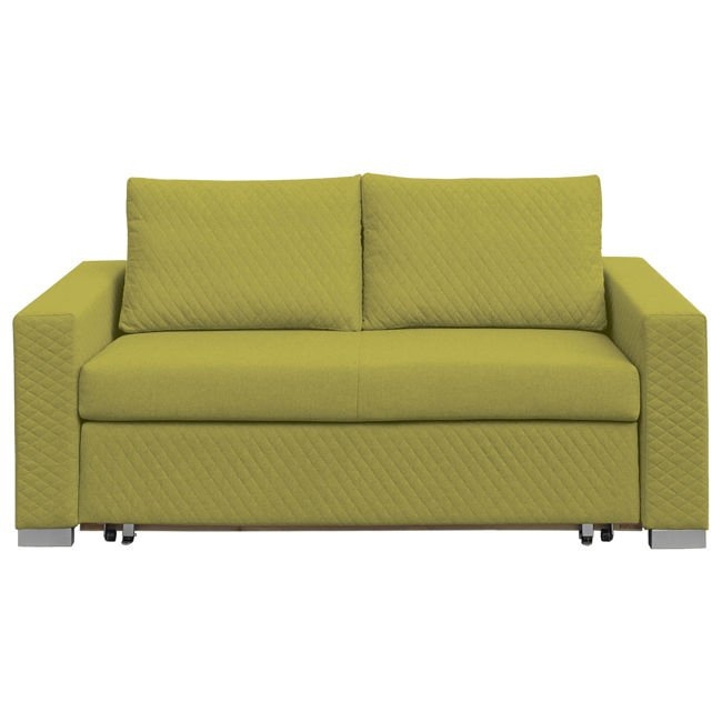 Sofa 2-osobowa tapicerowana zielona Derpik Meble tapicerowane