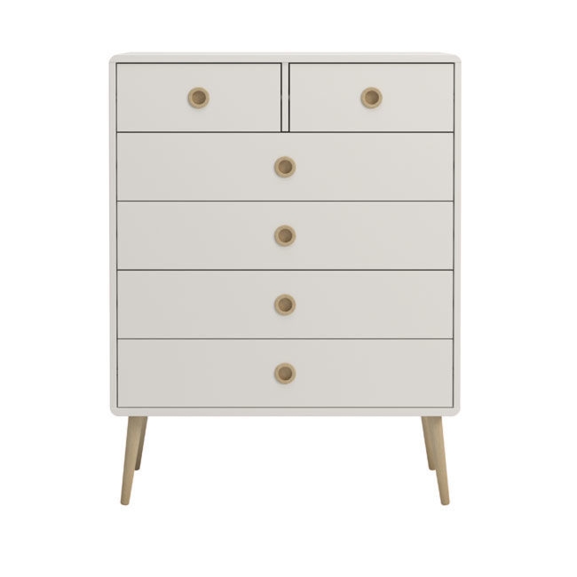 SOFT LINE komoda 4+2 styl retro