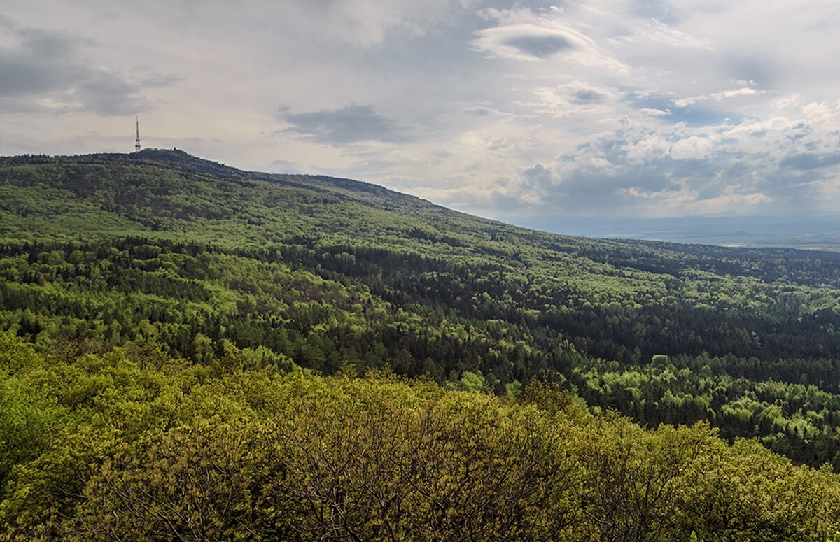 Image of Lot widokowy nad Masywem Ślęży