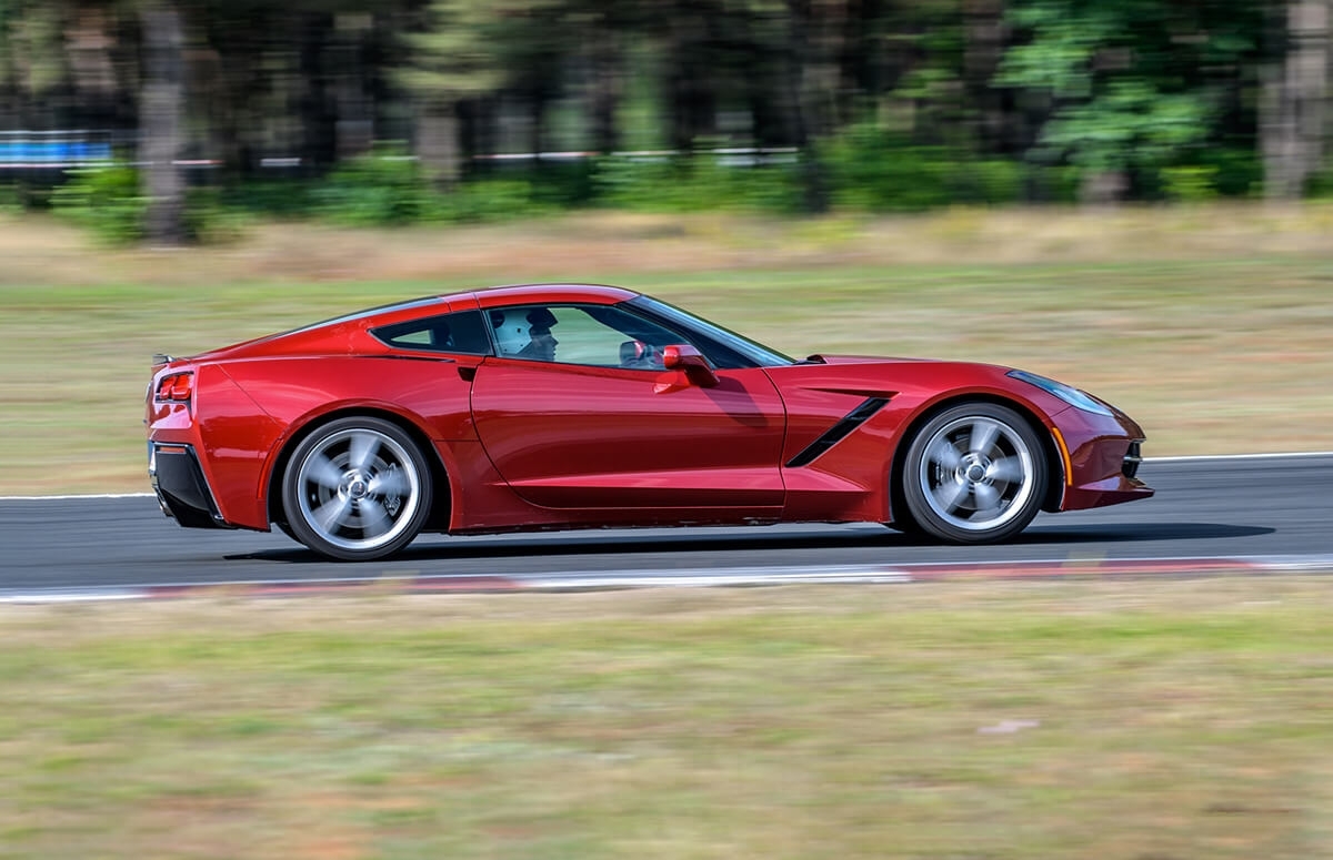 Image of Jazda Chevrolet Corvette C7 po torze wyścigowym