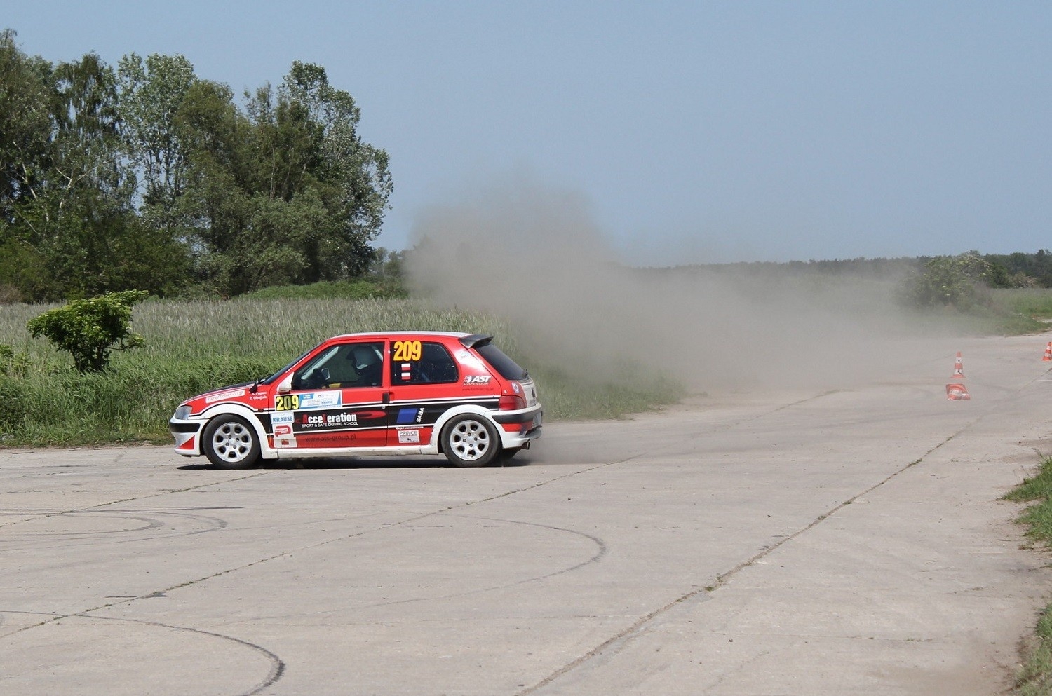 Image of Rajdowa jazda Peugeot Rally RS (4 km)