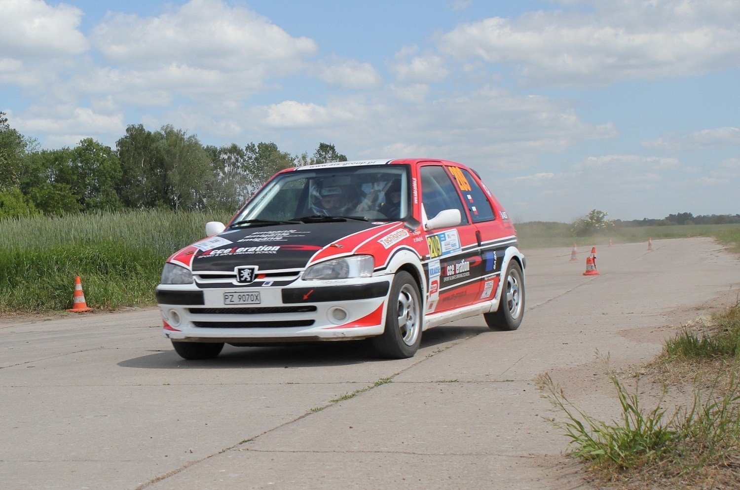 Image of Rajdowa jazda Peugeot Rally RS (10 km)