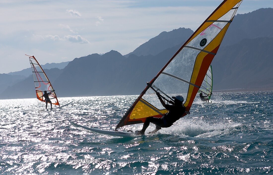 Image of Lekcja windsurfingu na Helu dla 2 osób