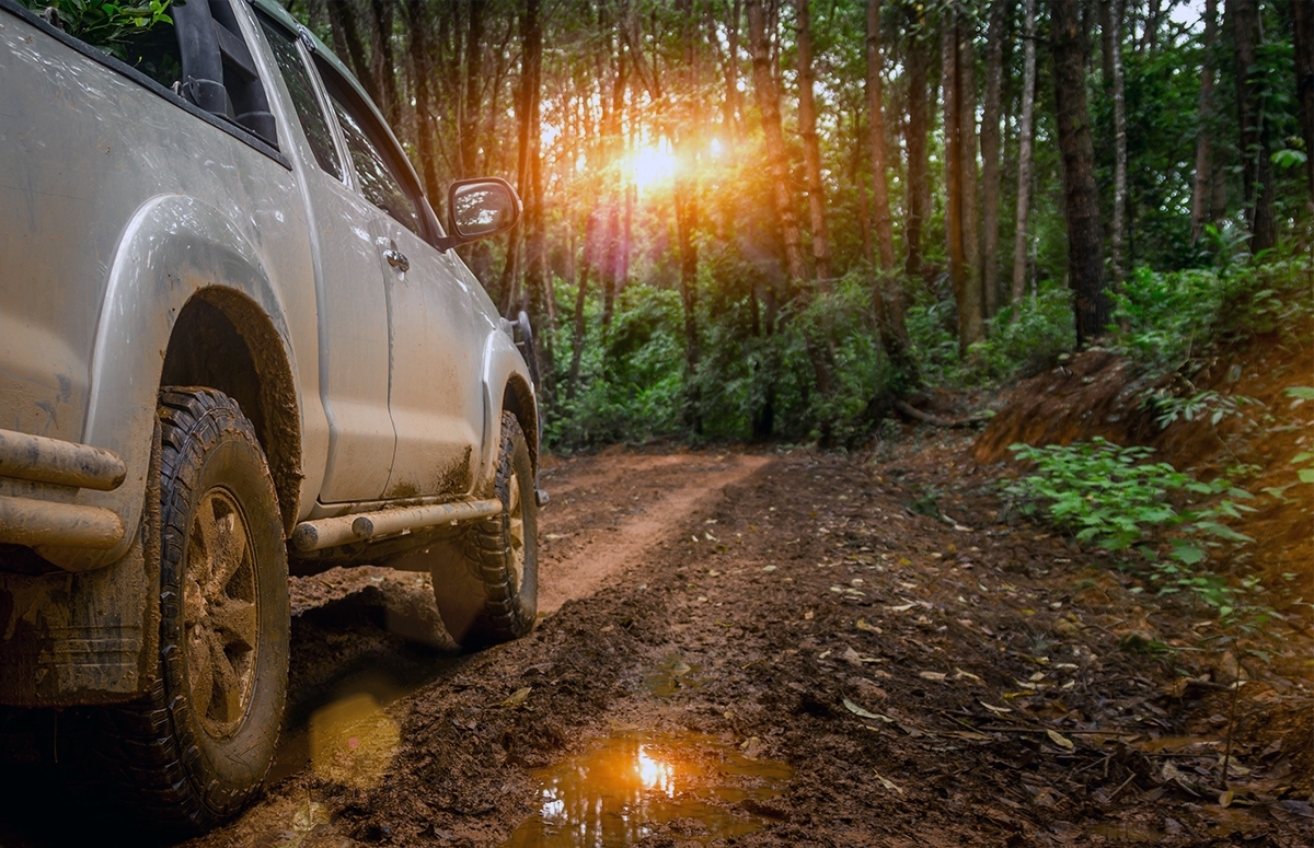 Image of Lot paralotnią i off-road w górach