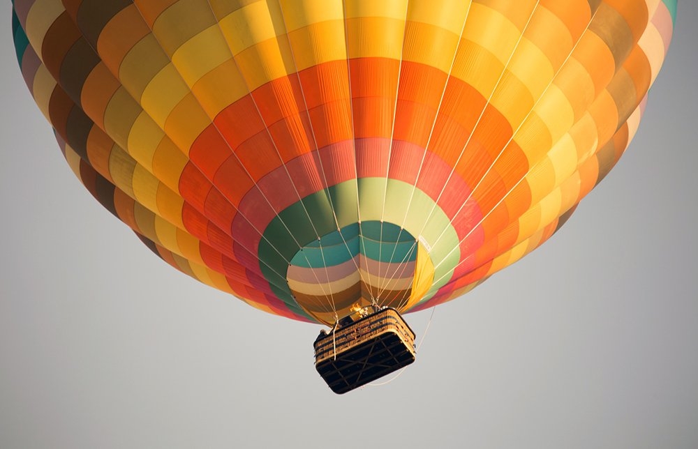 Image of Skok ze spadochronem z balonu