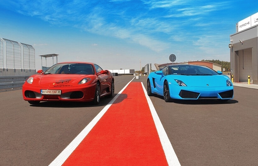 Image of Ferrari F430 vs Lamborghini Gallardo