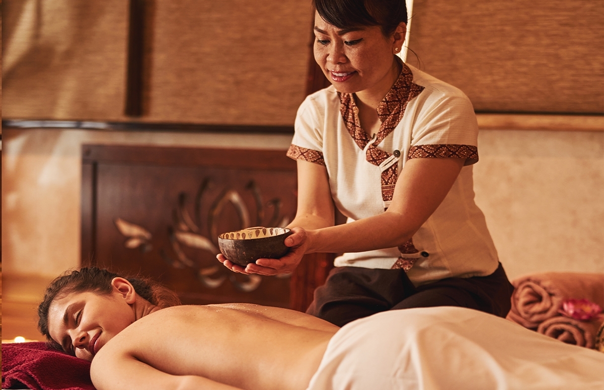Image of Orient dla Dwojga: Masaż tajski i masaż olejkiem