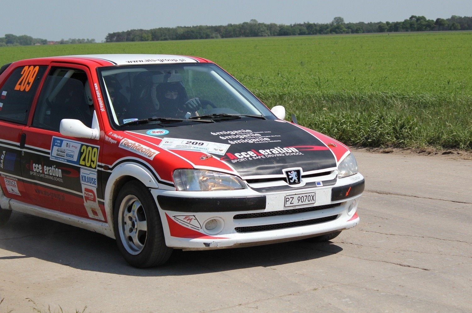 Image of Rajdowy trening jazdy Peugeot Rally RS (24 km)