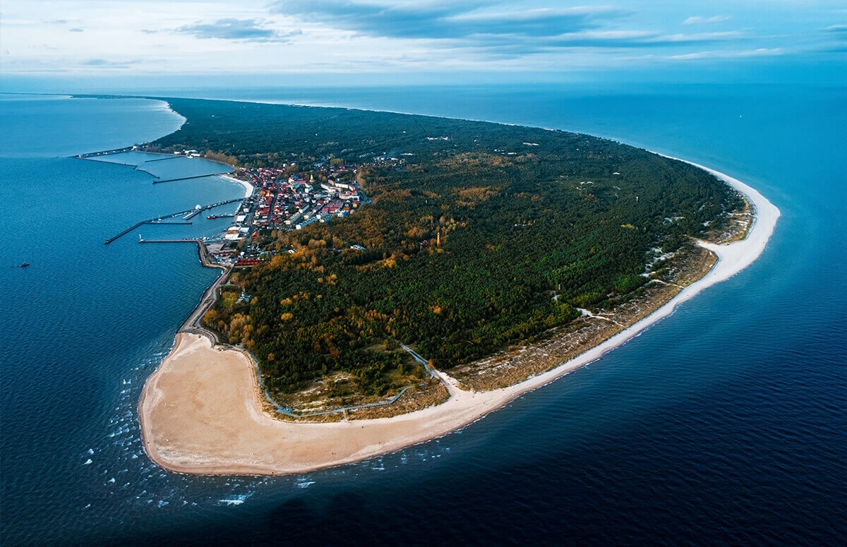 Image of Lot samolotem - Kaszuby & Półwysep Helski